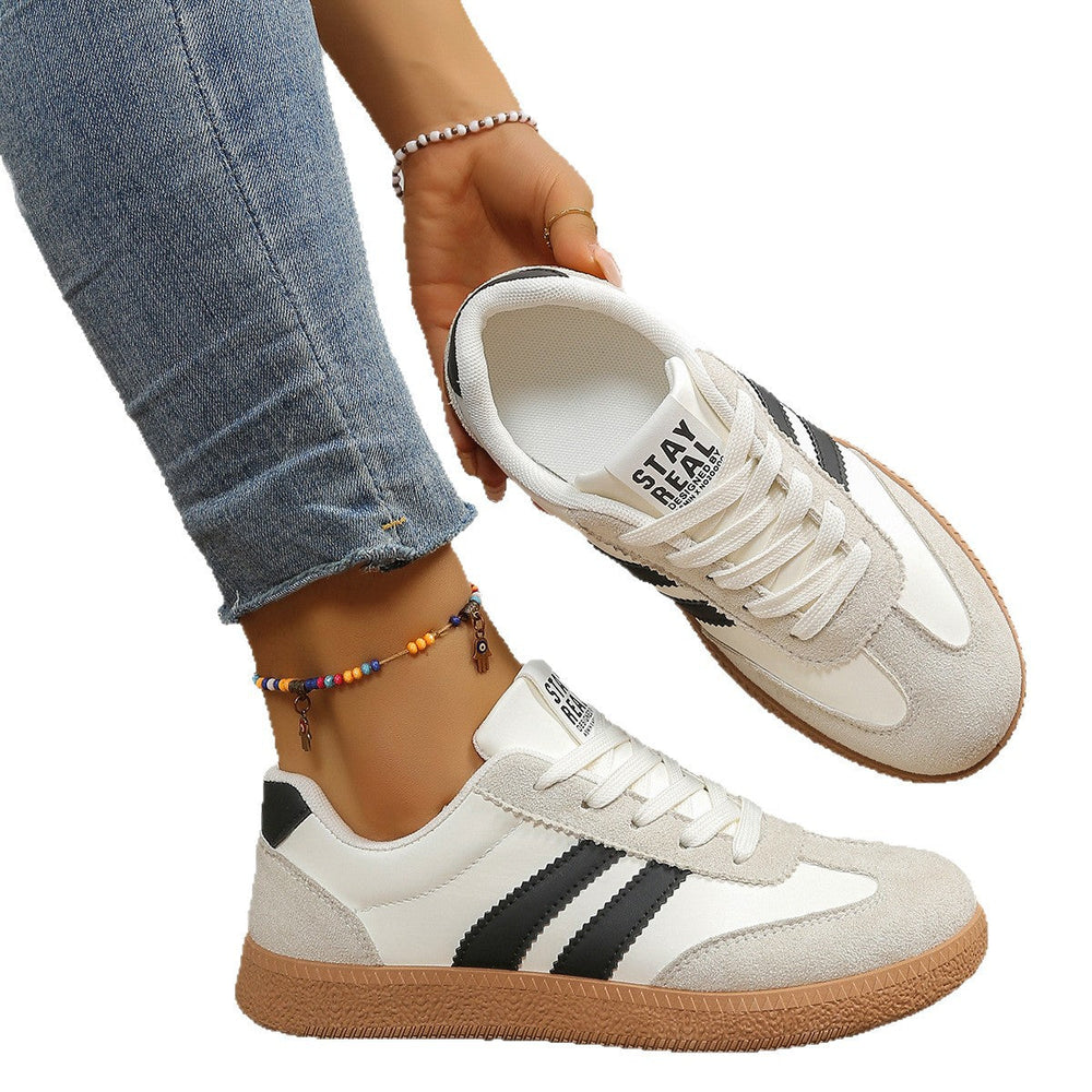Melisande | Women's White Trainers Cushioned