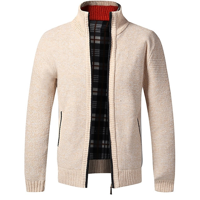 Merrick | Men's Knitted Zip Up Cardigan
