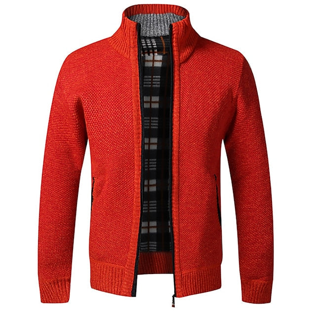 Merrick | Men's Knitted Zip Up Cardigan