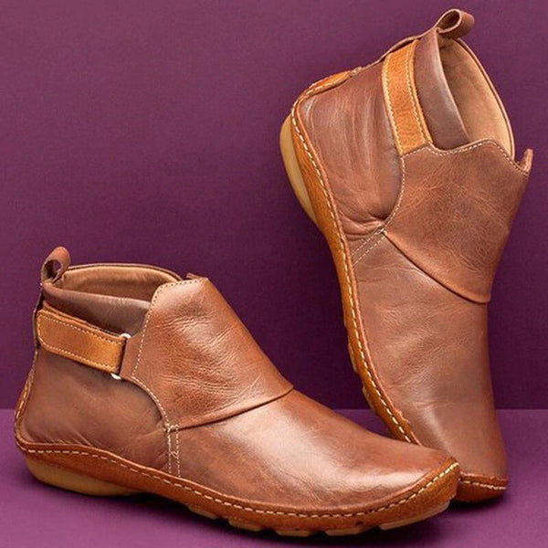Nell | Women's Flat Ankle Boots Comfortable