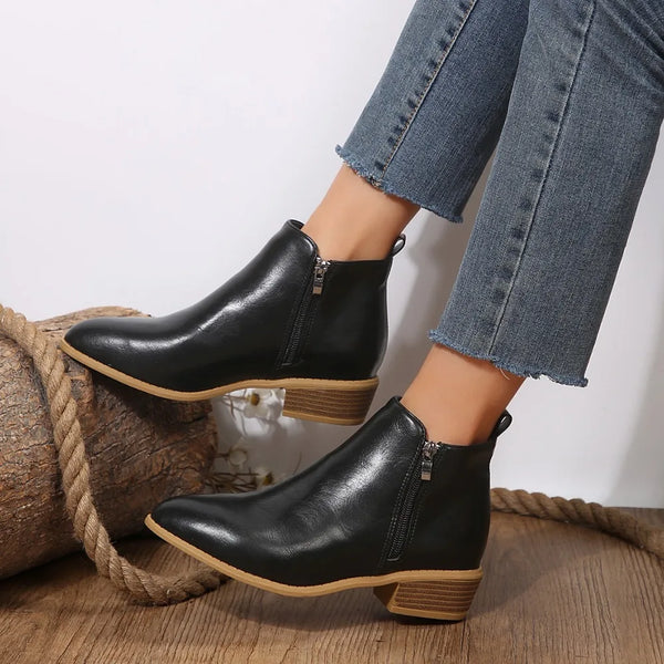 Noelle | Women's Ankle Boots Flat