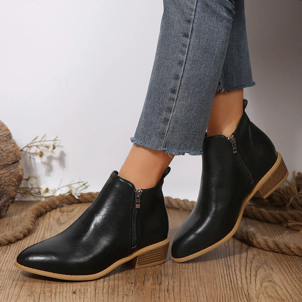 Noelle | Women's Ankle Boots Flat