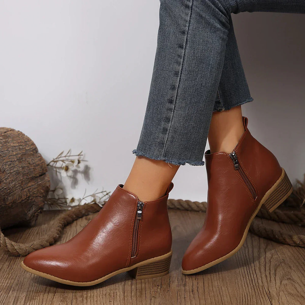 Noelle | Women's Ankle Boots Flat