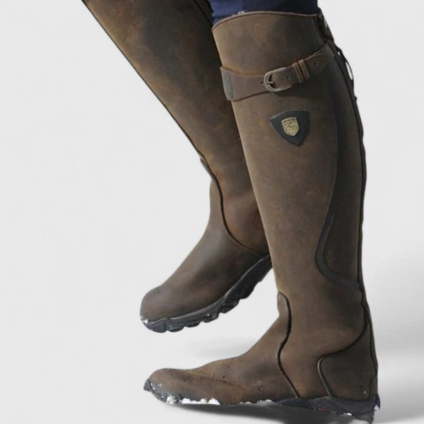 Odette | Women's Buckle Knee High Boots Heeled