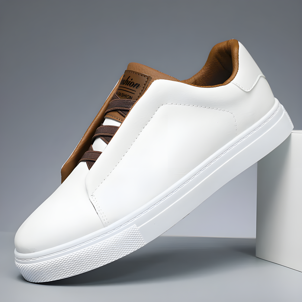 Osric | Men's Leather Trainers Shoes Running