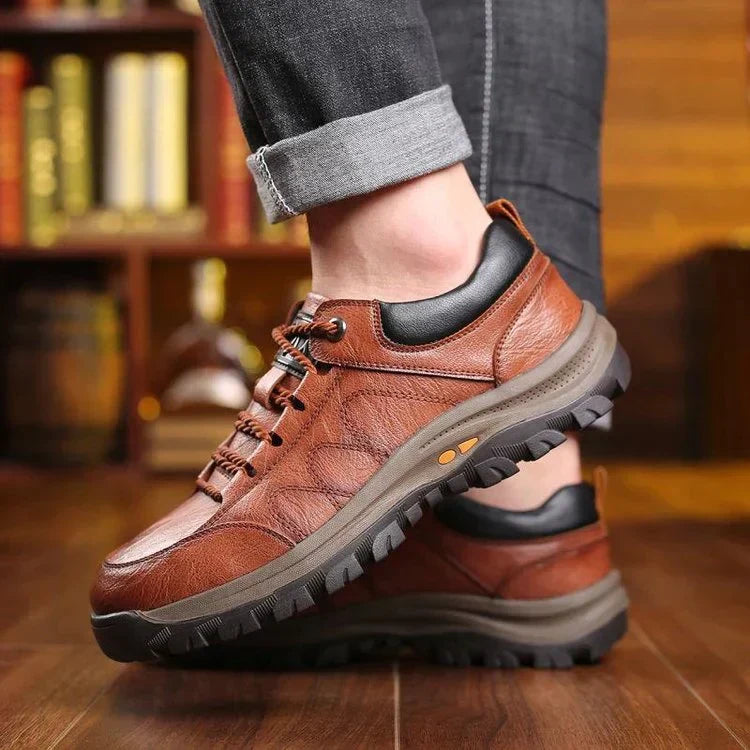 Otis | Men's Walking Shoes Leather Trainers