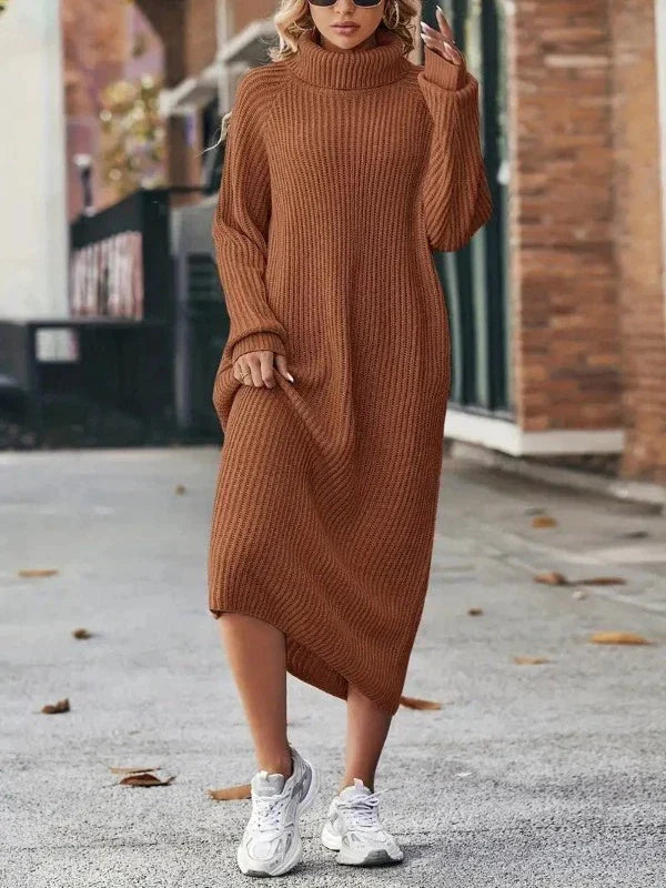 Philippa | Women's Knitted Jumper Dress