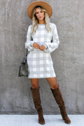 Poppy | Women's Long Jumper Dress Knitted