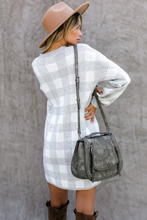 Poppy | Women's Long Jumper Dress Knitted