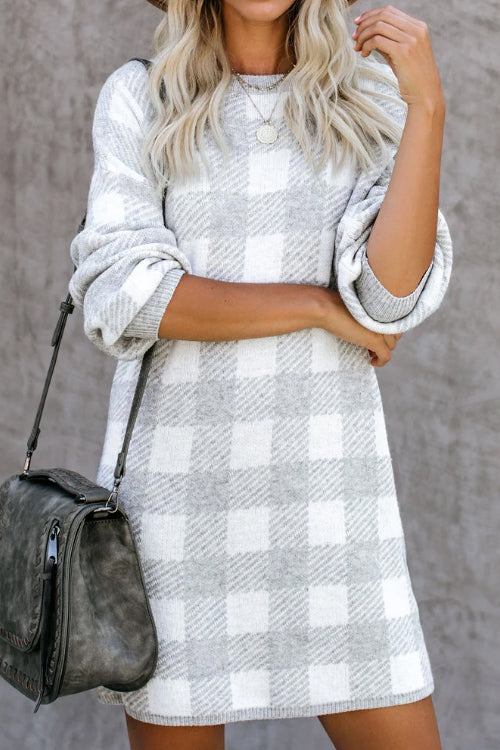 Poppy | Women's Long Jumper Dress Knitted