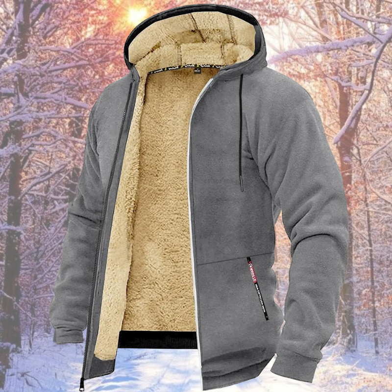 Porter | Men's Hooded Fleece Jacket Sherpa