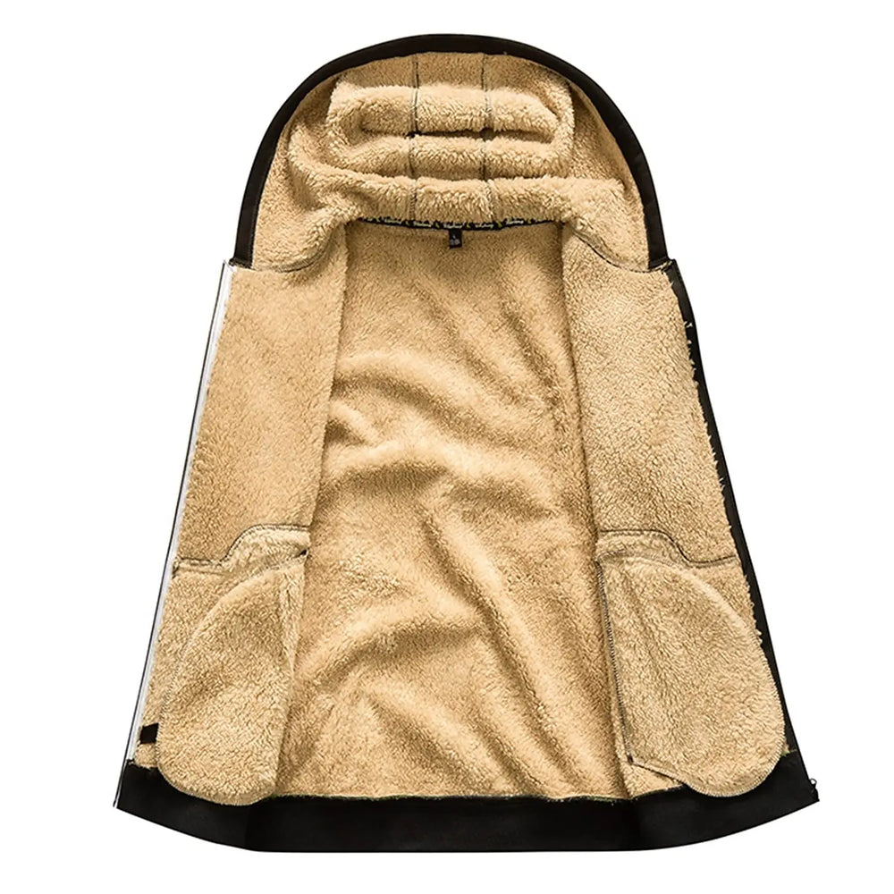 Porter | Men's Hooded Fleece Jacket Sherpa