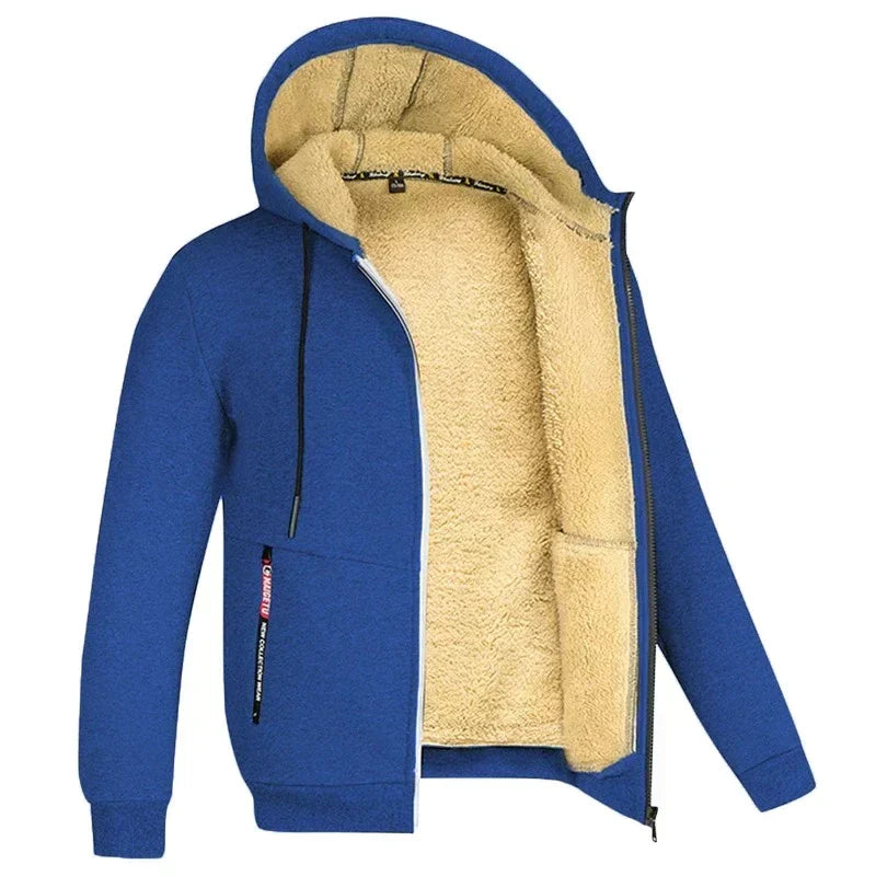 Porter | Men's Hooded Fleece Jacket Sherpa
