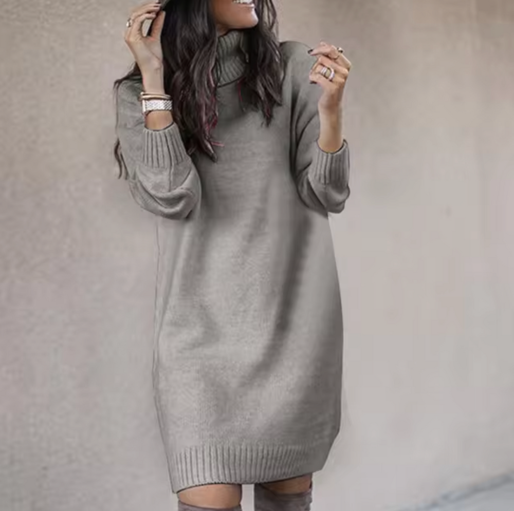 Primrose | Women's Midi Jumper Dress Knitted