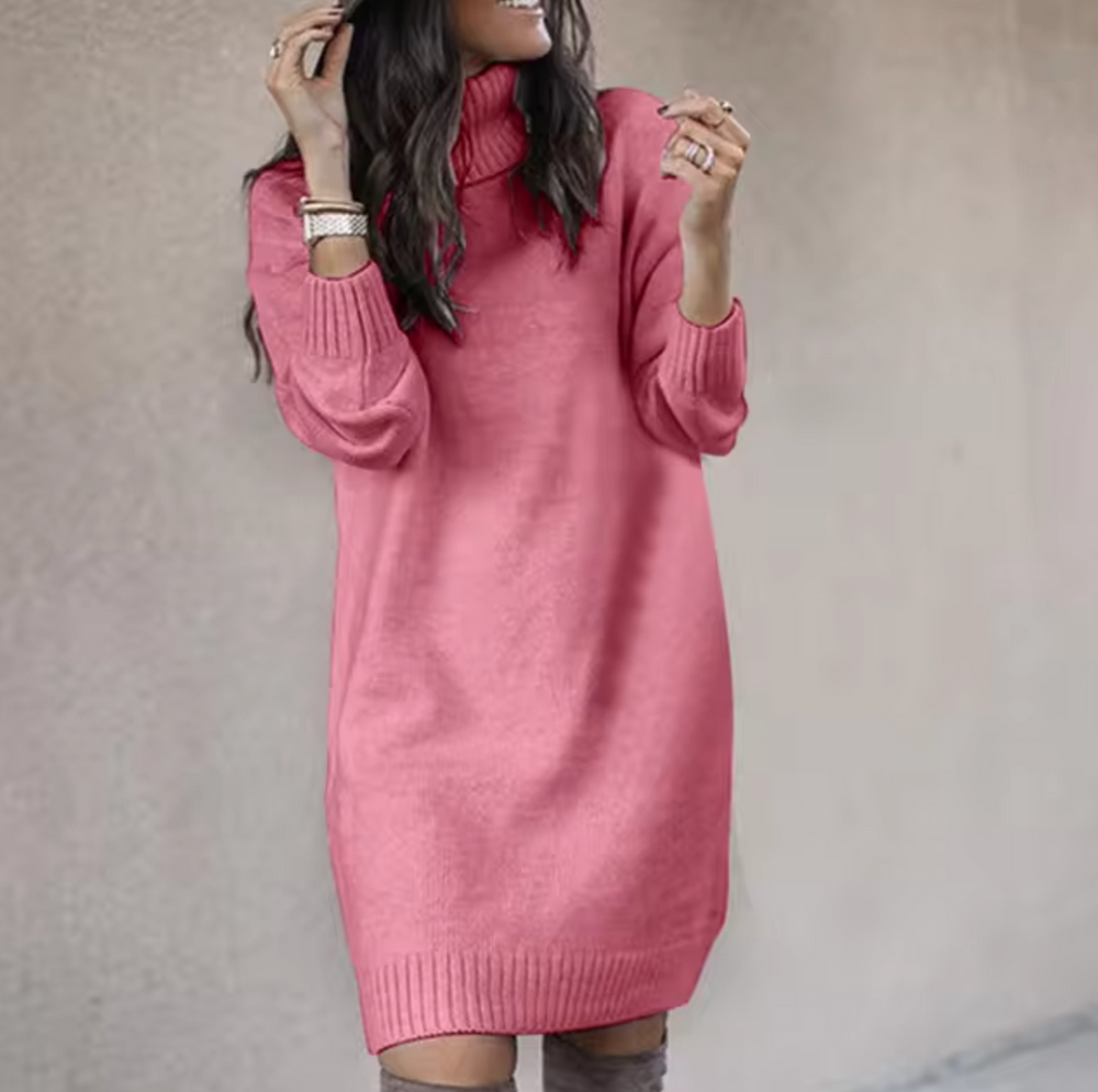 Primrose | Women's Midi Jumper Dress Knitted