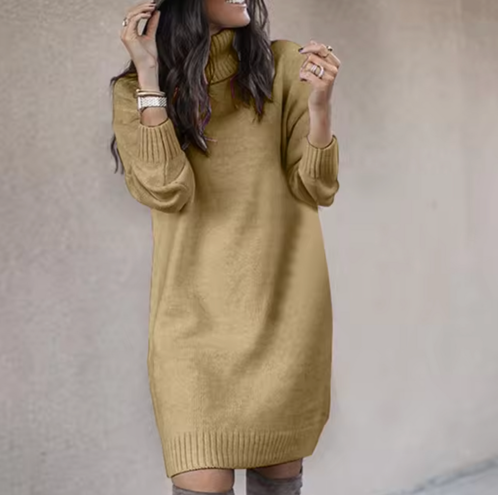 Primrose | Women's Midi Jumper Dress Knitted