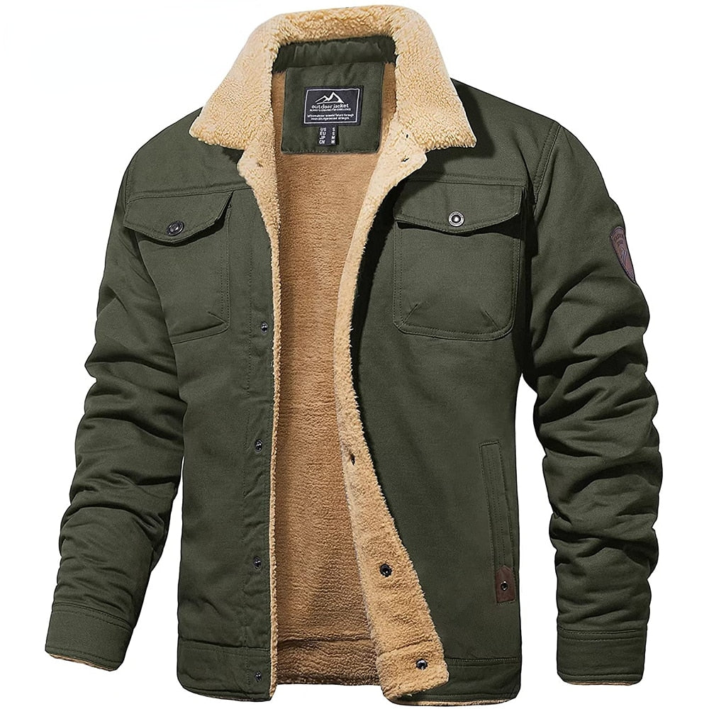 Rafferty | Men's Bomber Jacket Fleece Sherpa