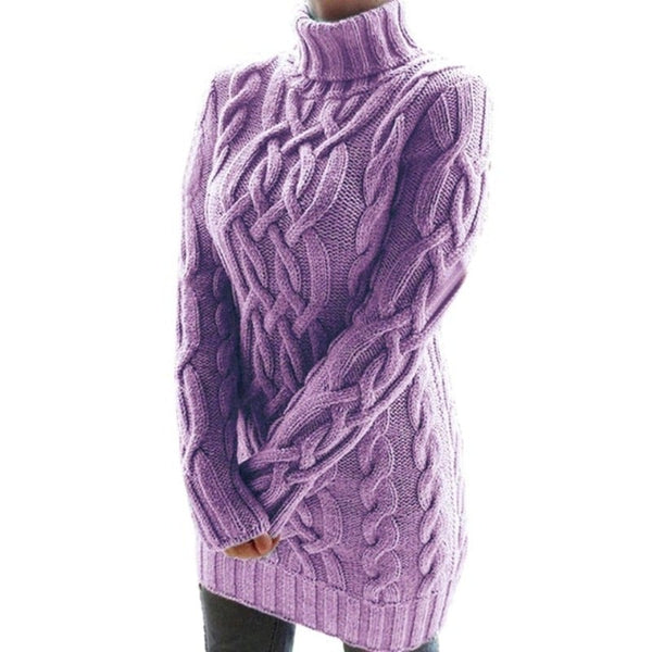 Rosalie | Women's Jumper Dress Knitted Long