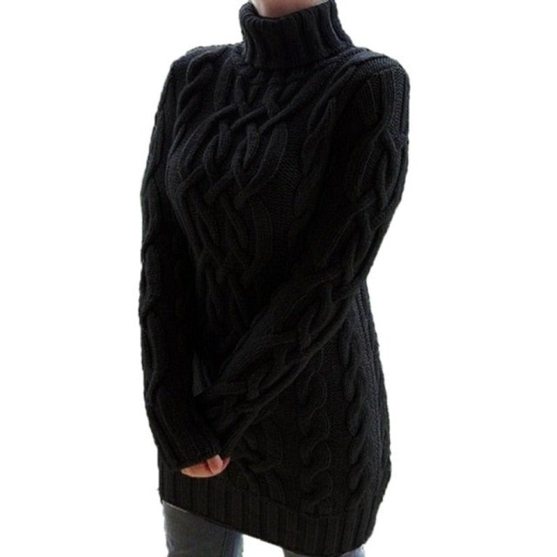 Rosalie | Women's Jumper Dress Knitted Long