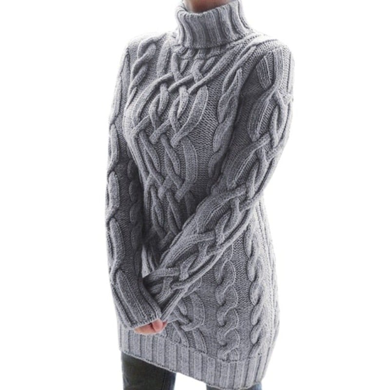 Rosalie | Women's Jumper Dress Knitted Long