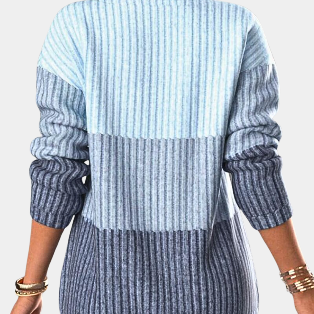 Saskia | Women's Zip Up Jumper Knitted Warm