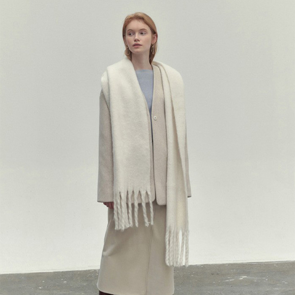 Solange | Women's Tassel Scarf Winter