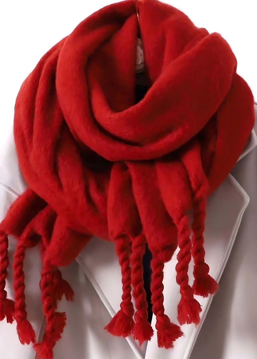 Tabitha | Women's Tassel Scarf Winter