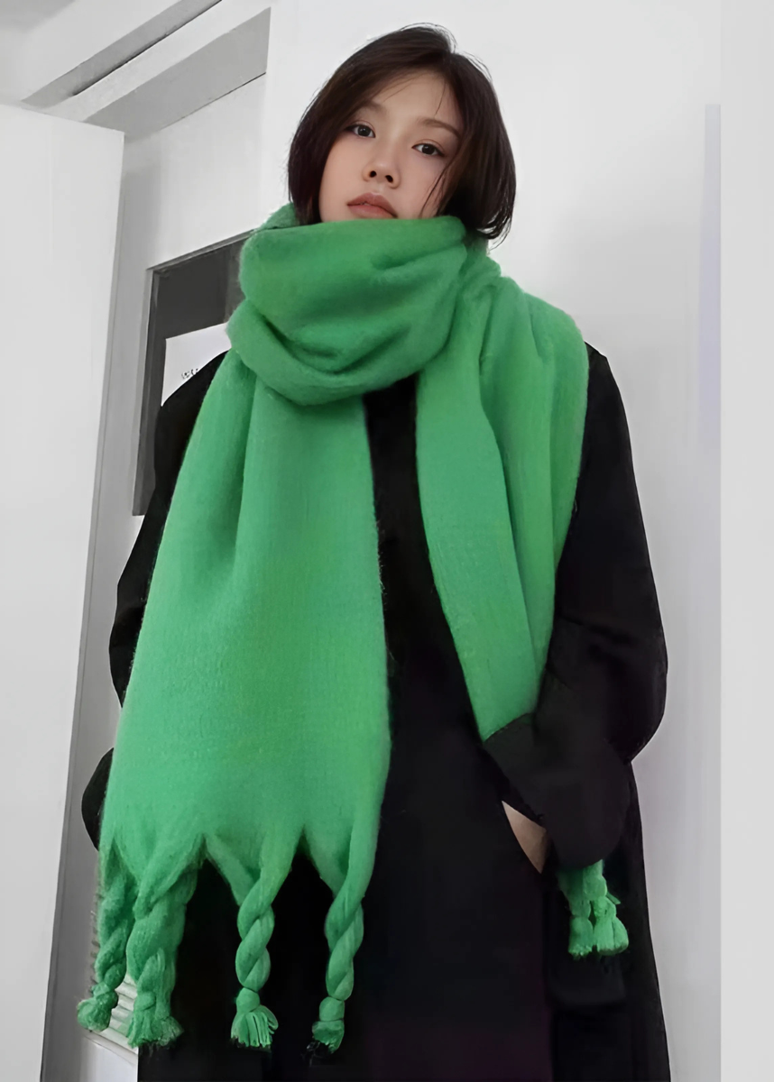 Tabitha | Women's Tassel Scarf Winter