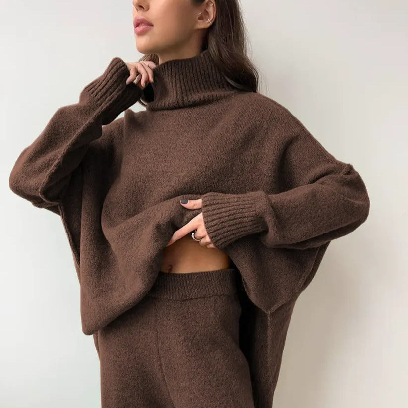 Thomasin | Women's Knitted Lounge Set Loungewear