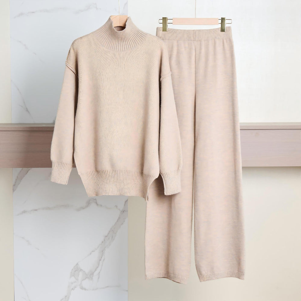 Thomasin | Women's Knitted Lounge Set Loungewear